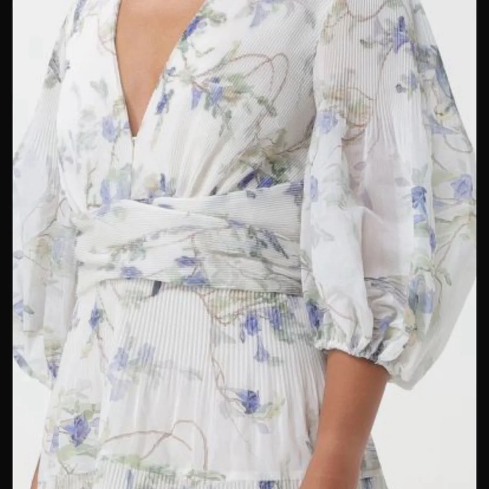 NWOT Zimmerman beautiful floral and birds dress size 2 - Picture 2 of 2